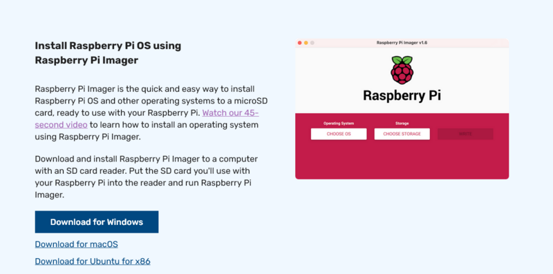 Raspberry Pi Imager